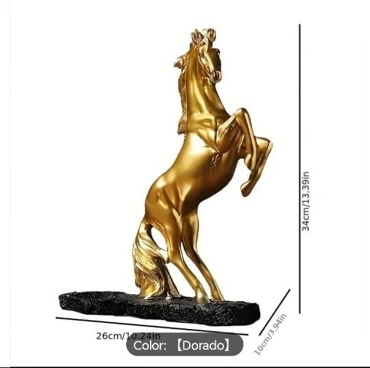 Customer photo review of Victory Horse Resin Statue
