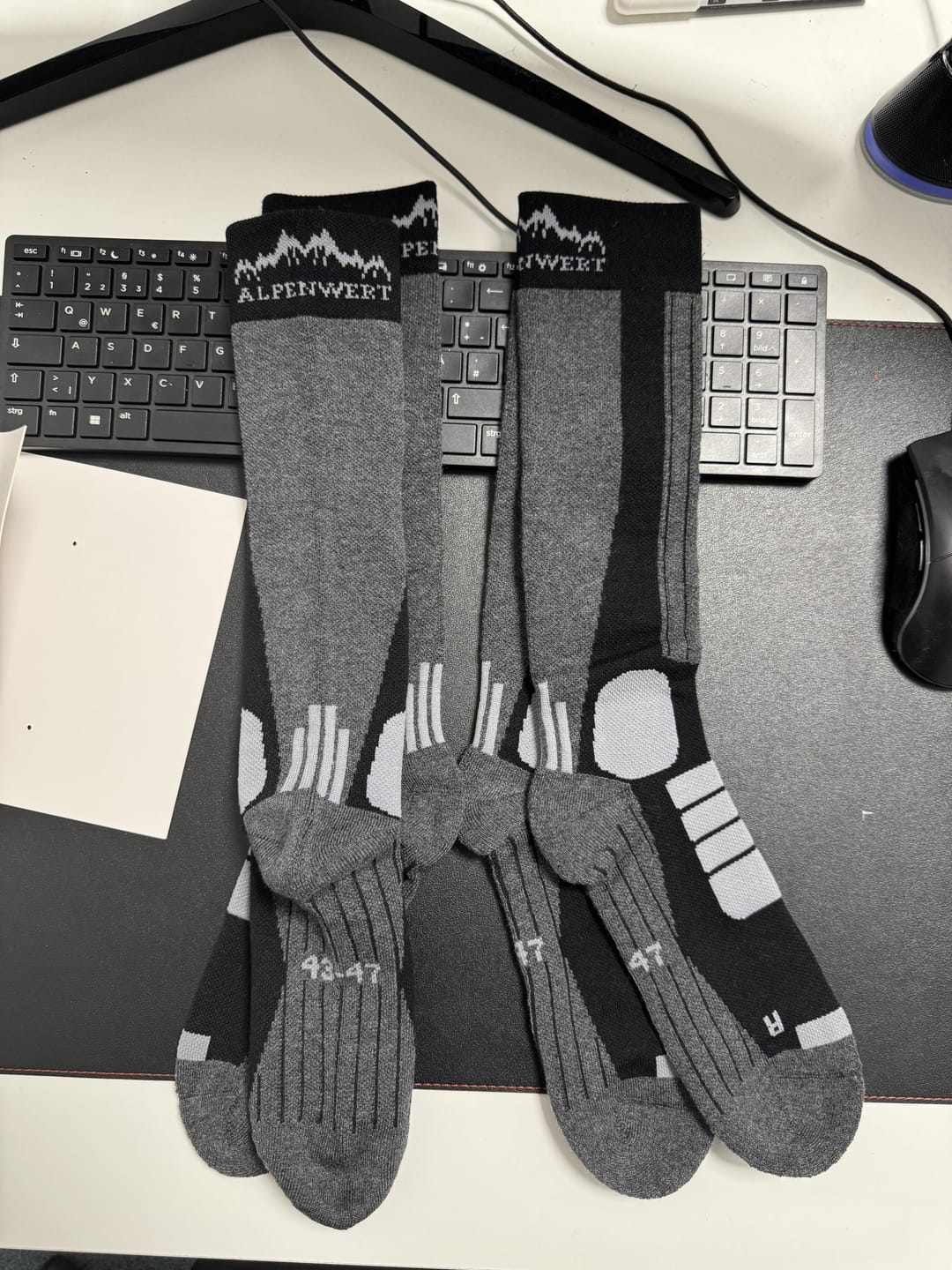 Customer photo review of Skisocken Merino 2 Paar