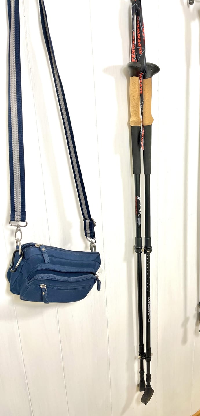 Customer photo review of Teleskop Wanderstöcke