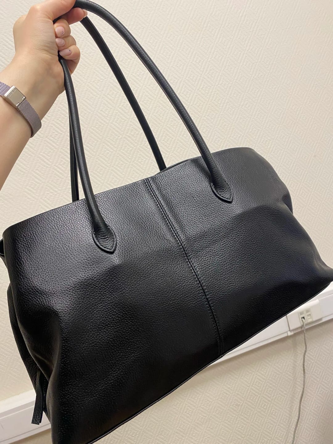 Customer photo review of Miriam Multi-Compartment Shoulder Tote Bag