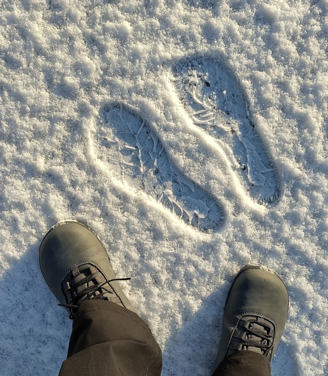 Customer photo review of Vaistoa Uoma 3 | Winter Barefoot Trekking Boots