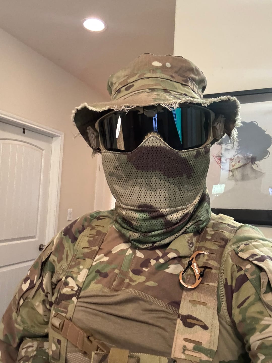 Customer photo review of Face Warrior Defender