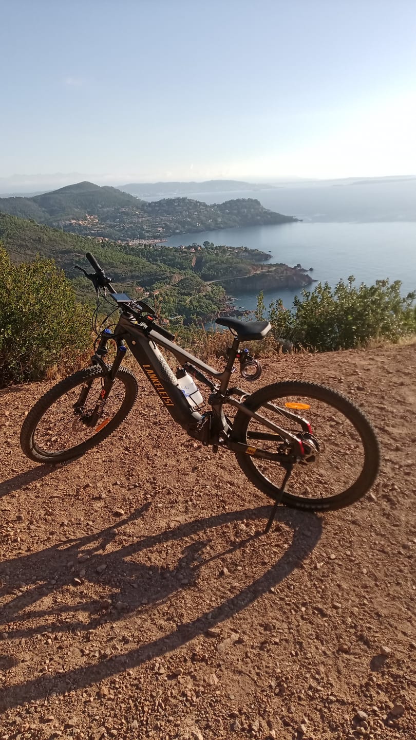 Customer photo review of Lankeleisi MG600 Pro 250W 29" Trails E-Mountain Bike 150/130 mm Full Suspension EMTB 960Wh Battery