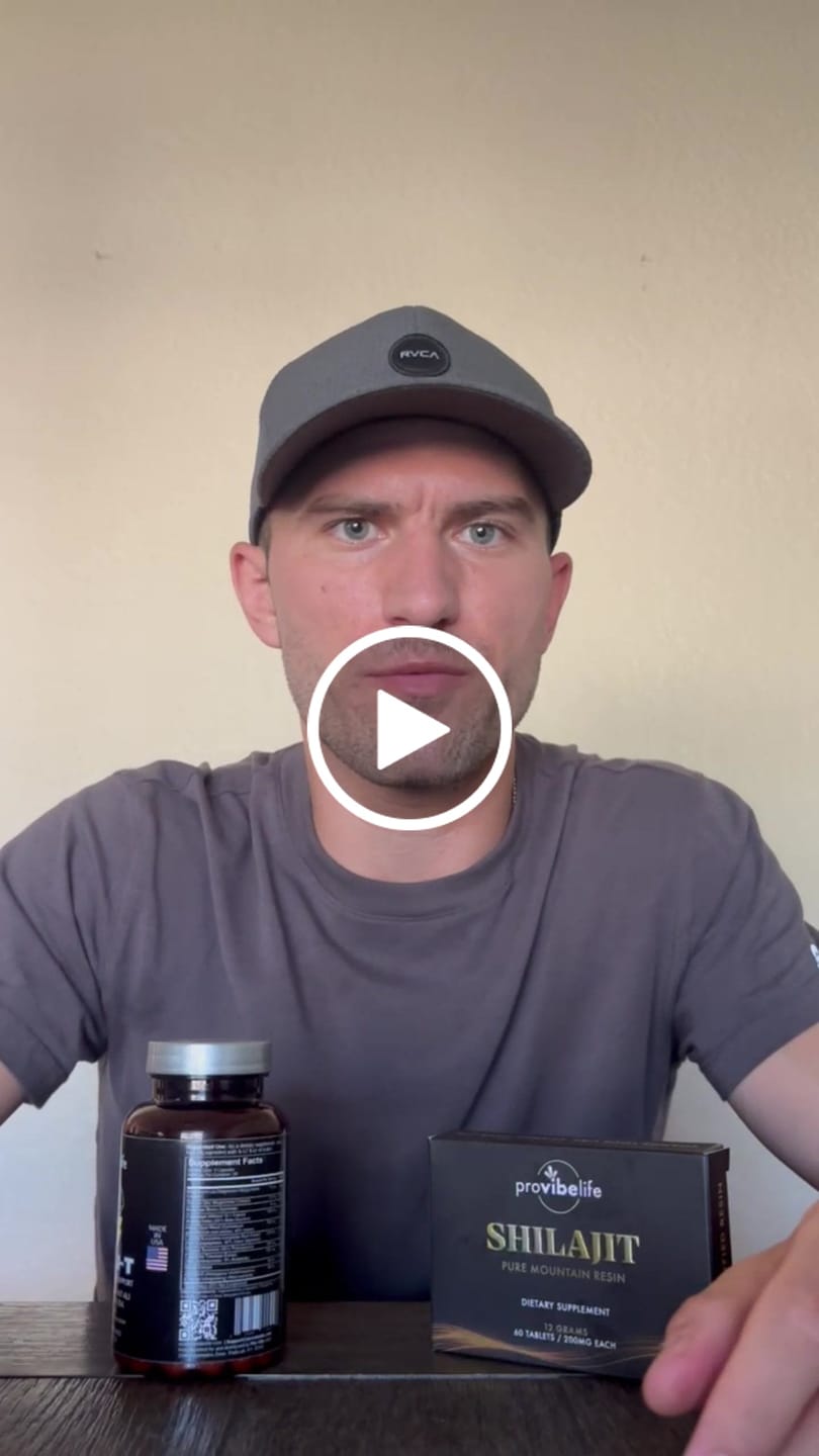 Customer video review of Shilajit Resin Tablets