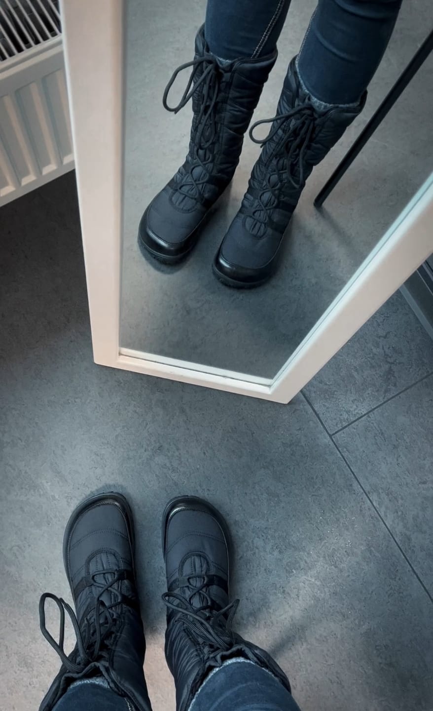 Customer photo review of Vaistoa Hanki 2 | Barefoot Winter Boots