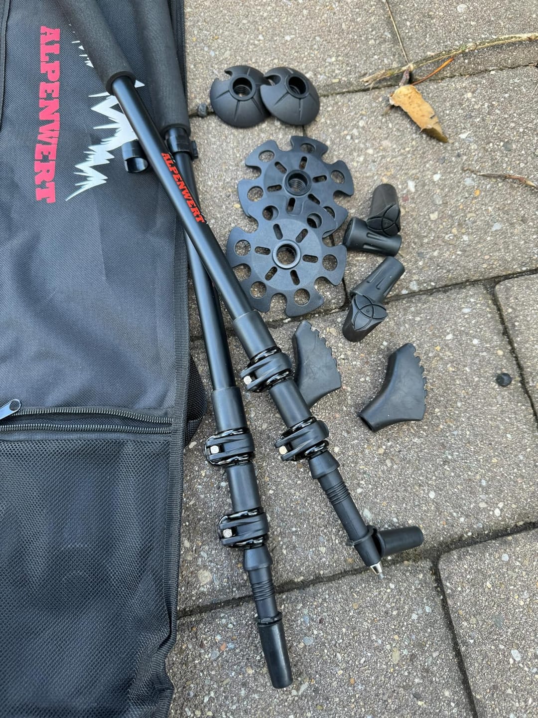 Customer photo review of Teleskop Wanderstöcke