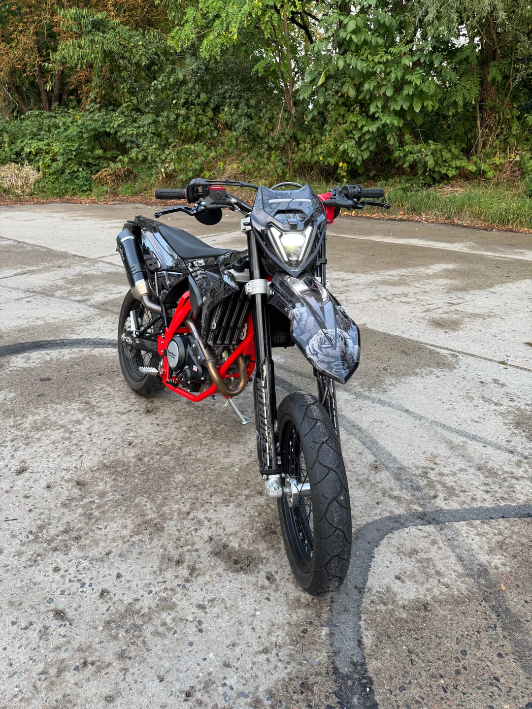 Customer photo review of NEW! OBSIDIAN FLOWER - GRAPHICS KIT