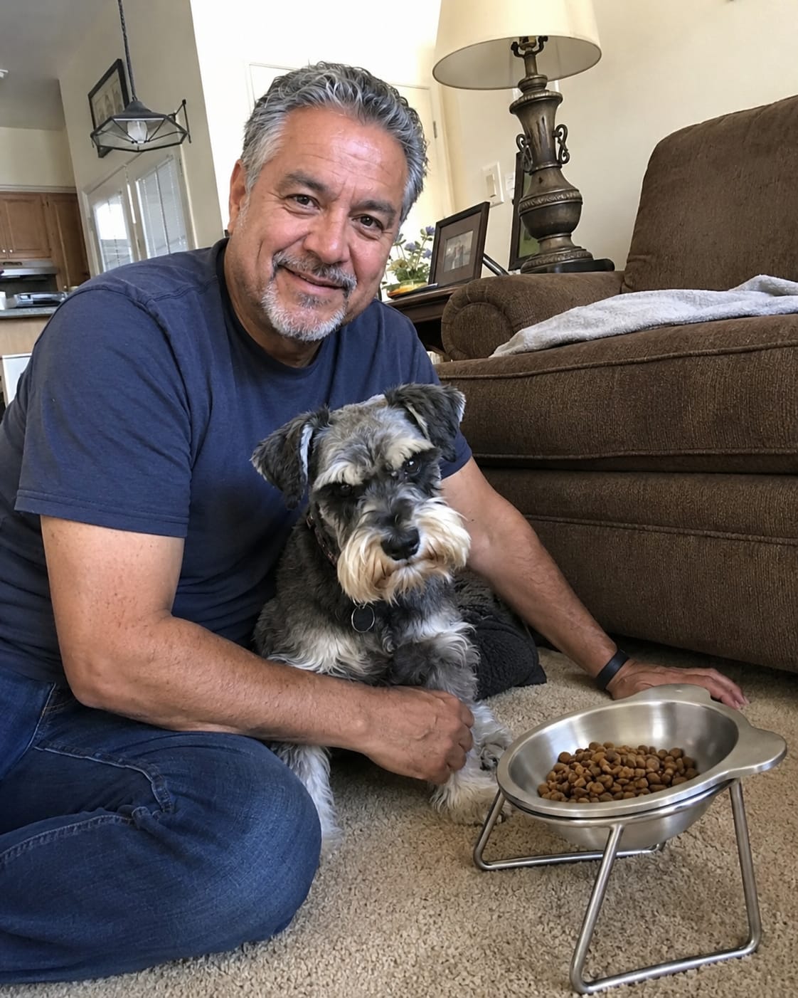 Customer photo review of Somnair™ Elevated Dog Bowl