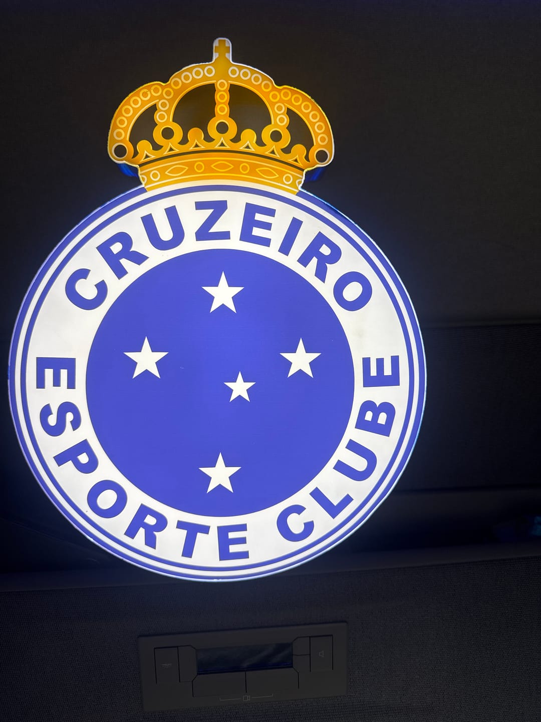 Customer photo review of CRUZEIRO ESPORTE CLUBE LIGHT BOX SIGN