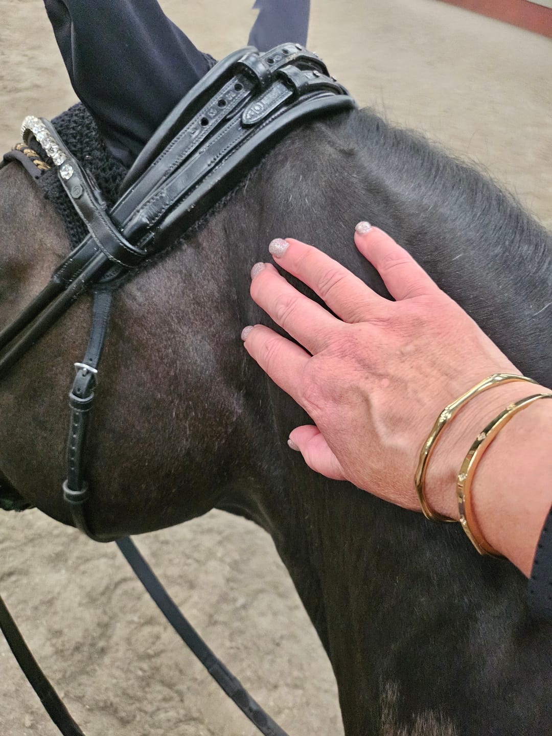 Customer photo review of Bamboo Bangle