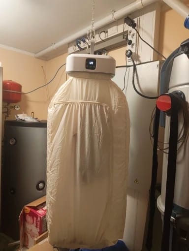 Customer photo review of Secadora de ropa plegable NEBRIAIR