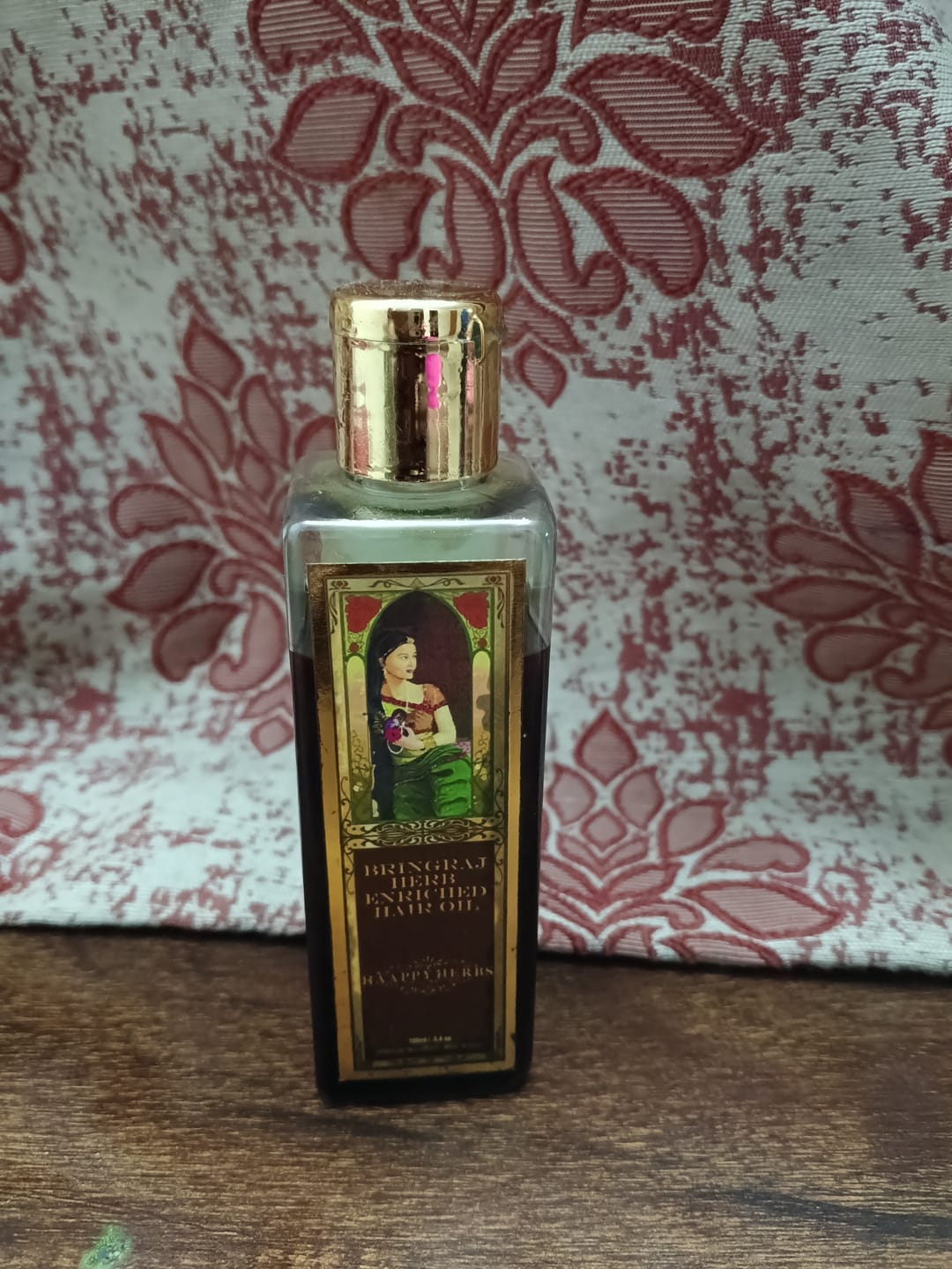 Customer photo review of Bhringraj Herb Enriched Hair Oil - 100 ml