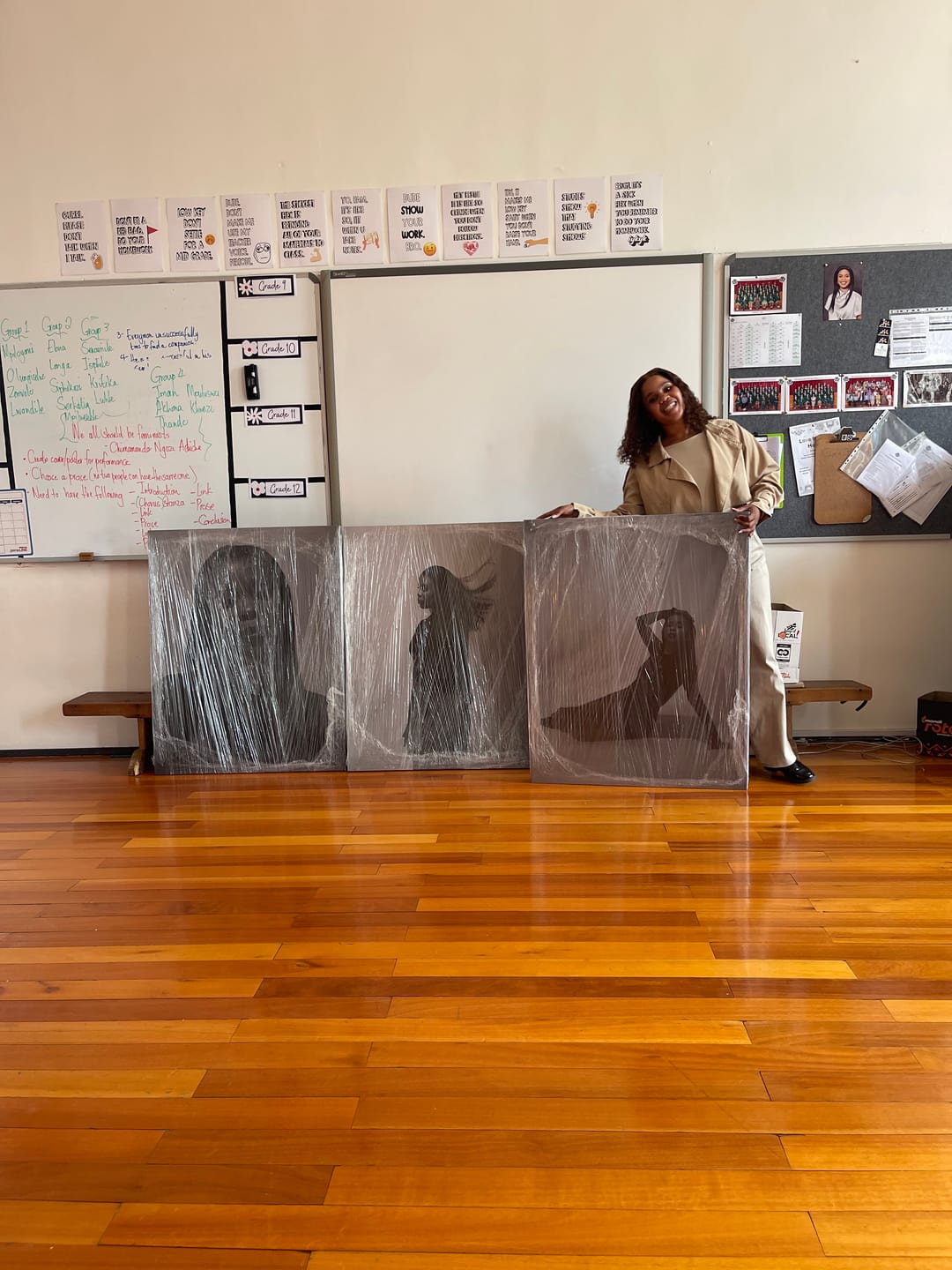 Customer photo review of 3 x A0 Super Big Canvas (80.9x102,5cm)