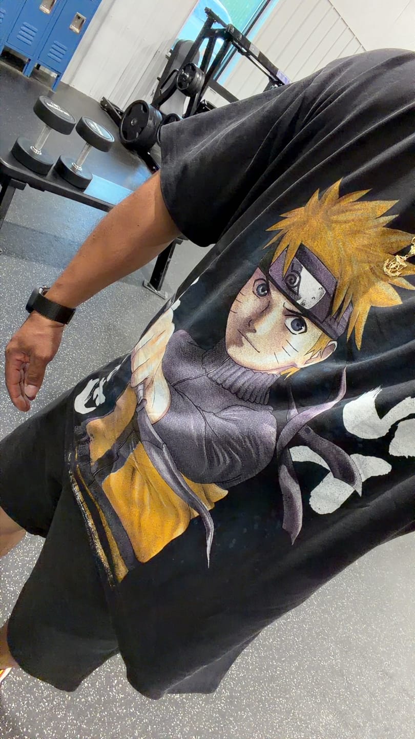 Customer photo review of 4319 - Naruto Artwork Tees