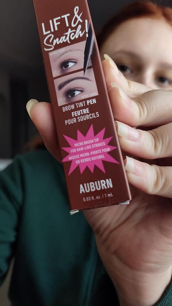 Customer photo review of NYX Lift N Snatch Brow Tint Pen