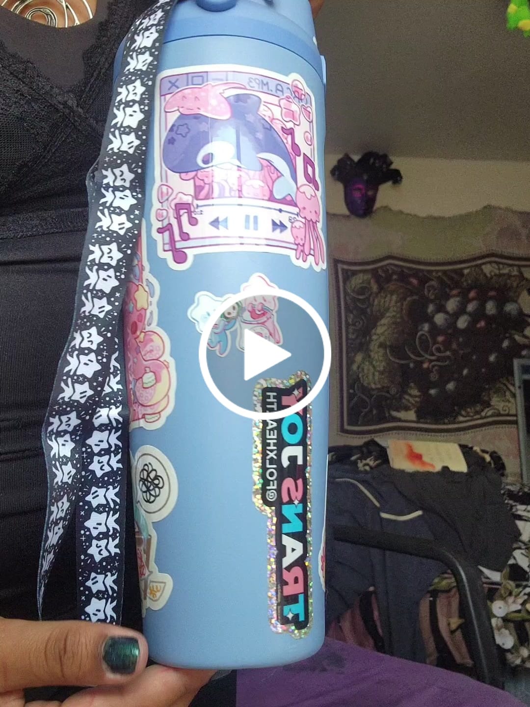 Customer video review of Milk Carton Stickers!