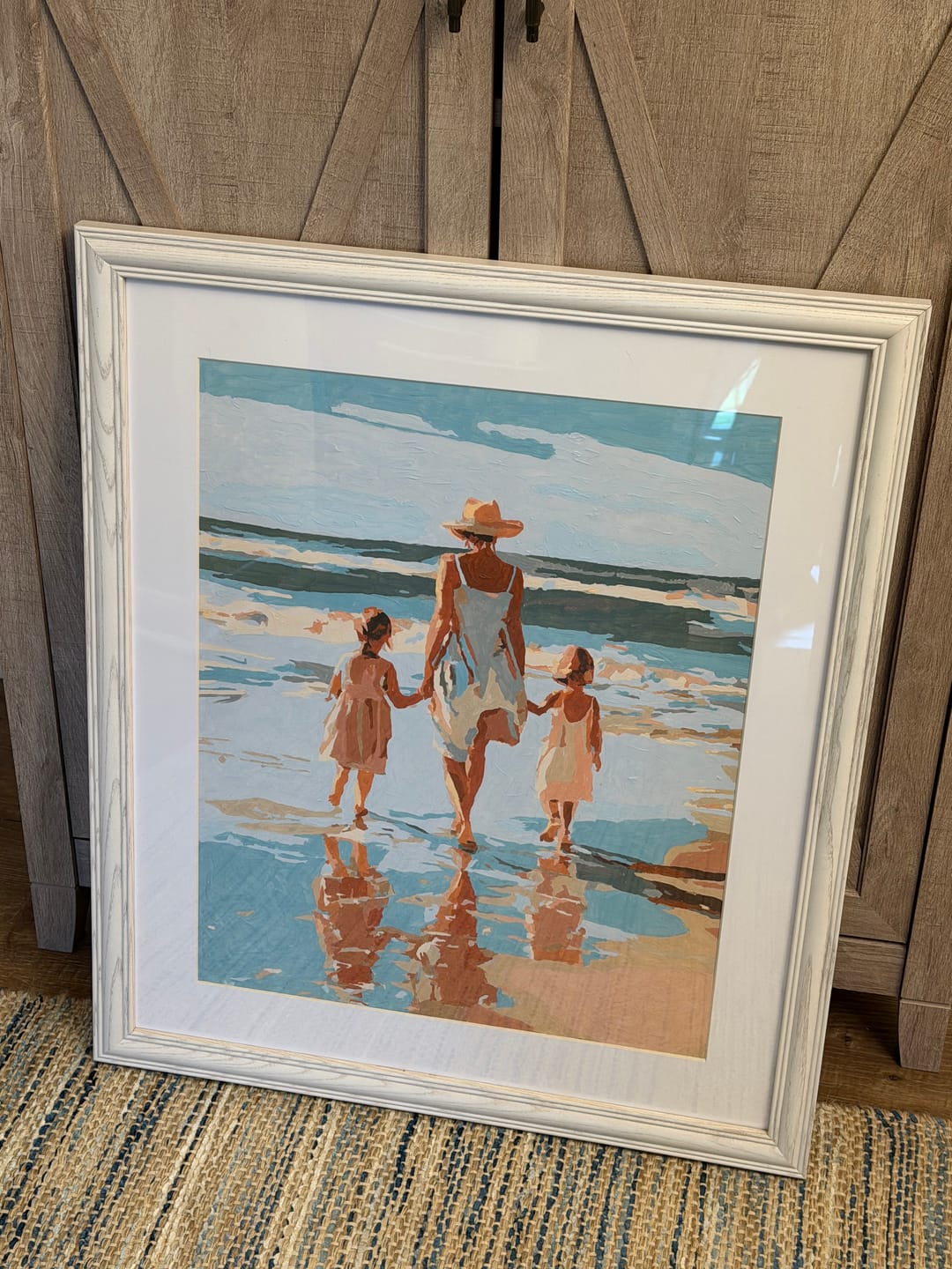 Customer photo review of Two daughters | Paint by Number