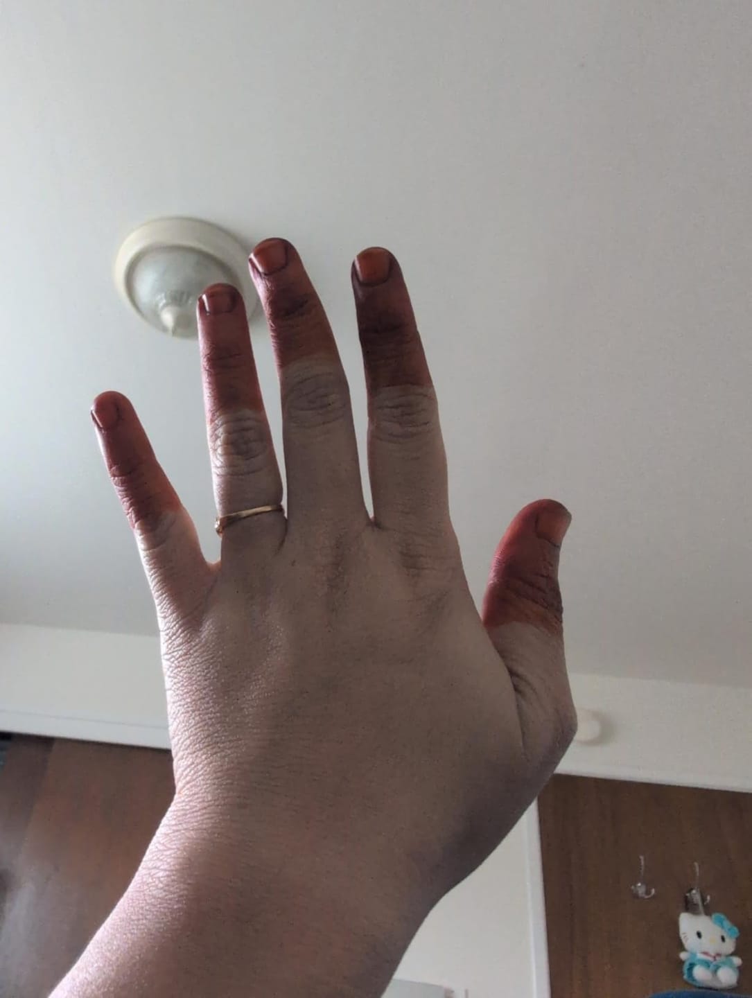 Customer photo review of Nutri Glow Organic Henna Powder