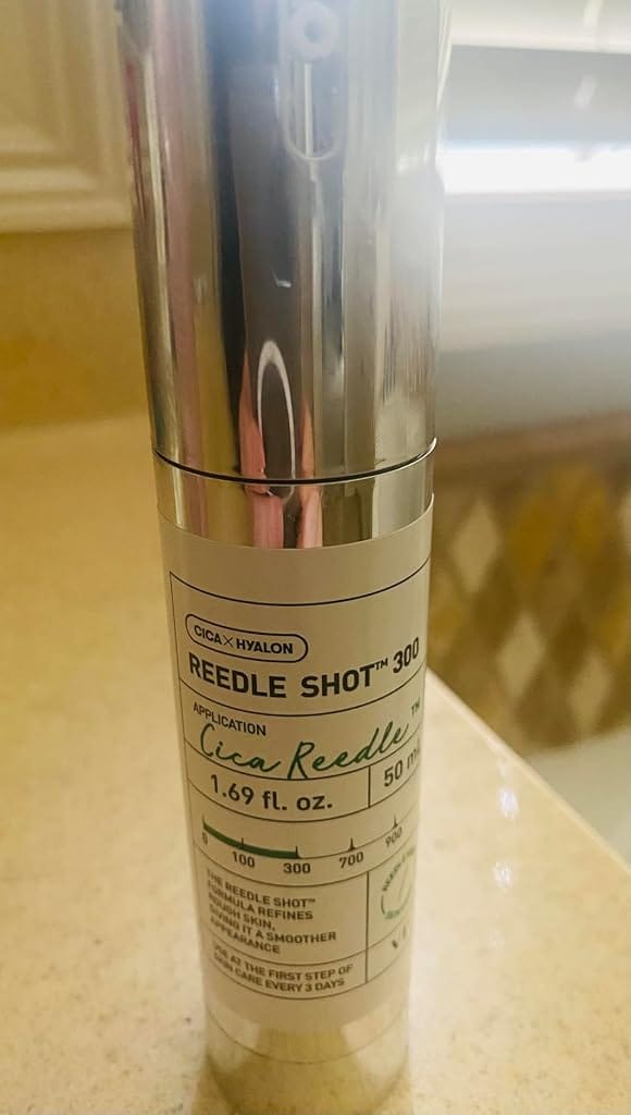 Customer photo review of VT COSMETICS CICA Reedle Shot 300