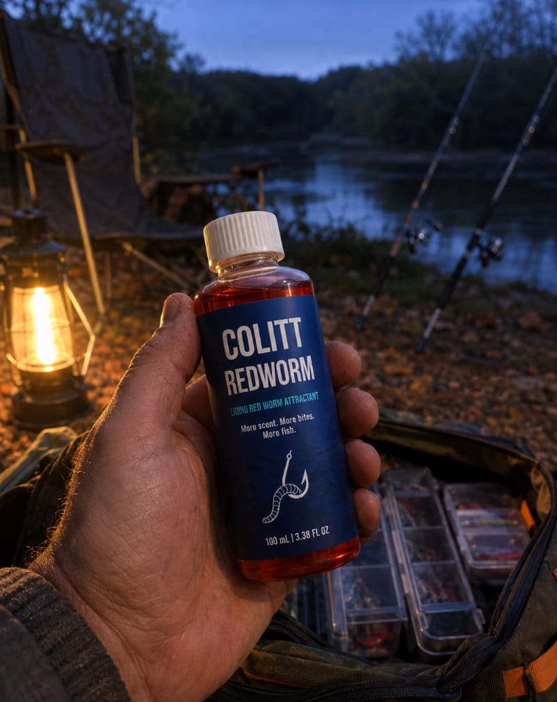 Customer photo review of Colitt - RedWorm Bait