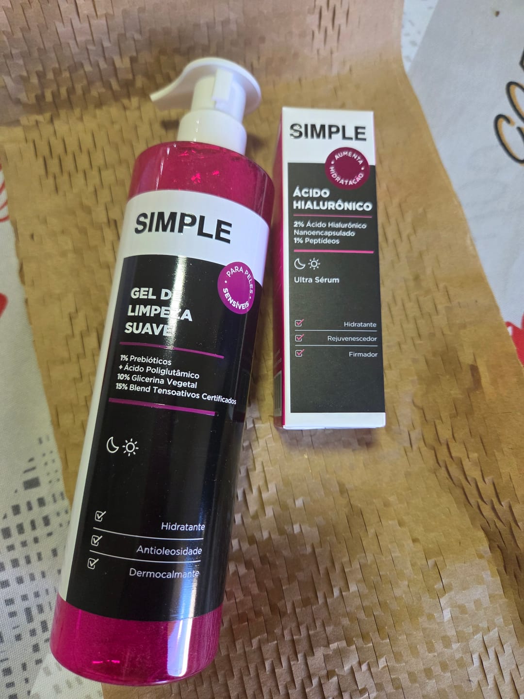 Customer photo review of Gel de Limpeza Suave
