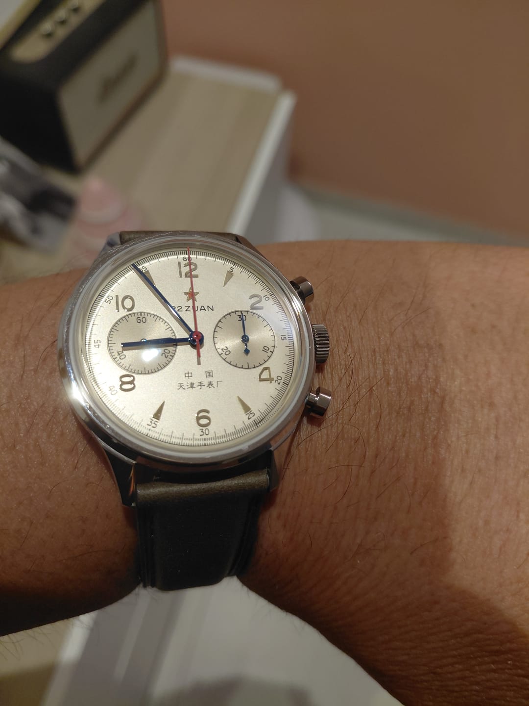 Customer photo review of Seagull 1963 Chronograph Watch Original Times Edition 40mm