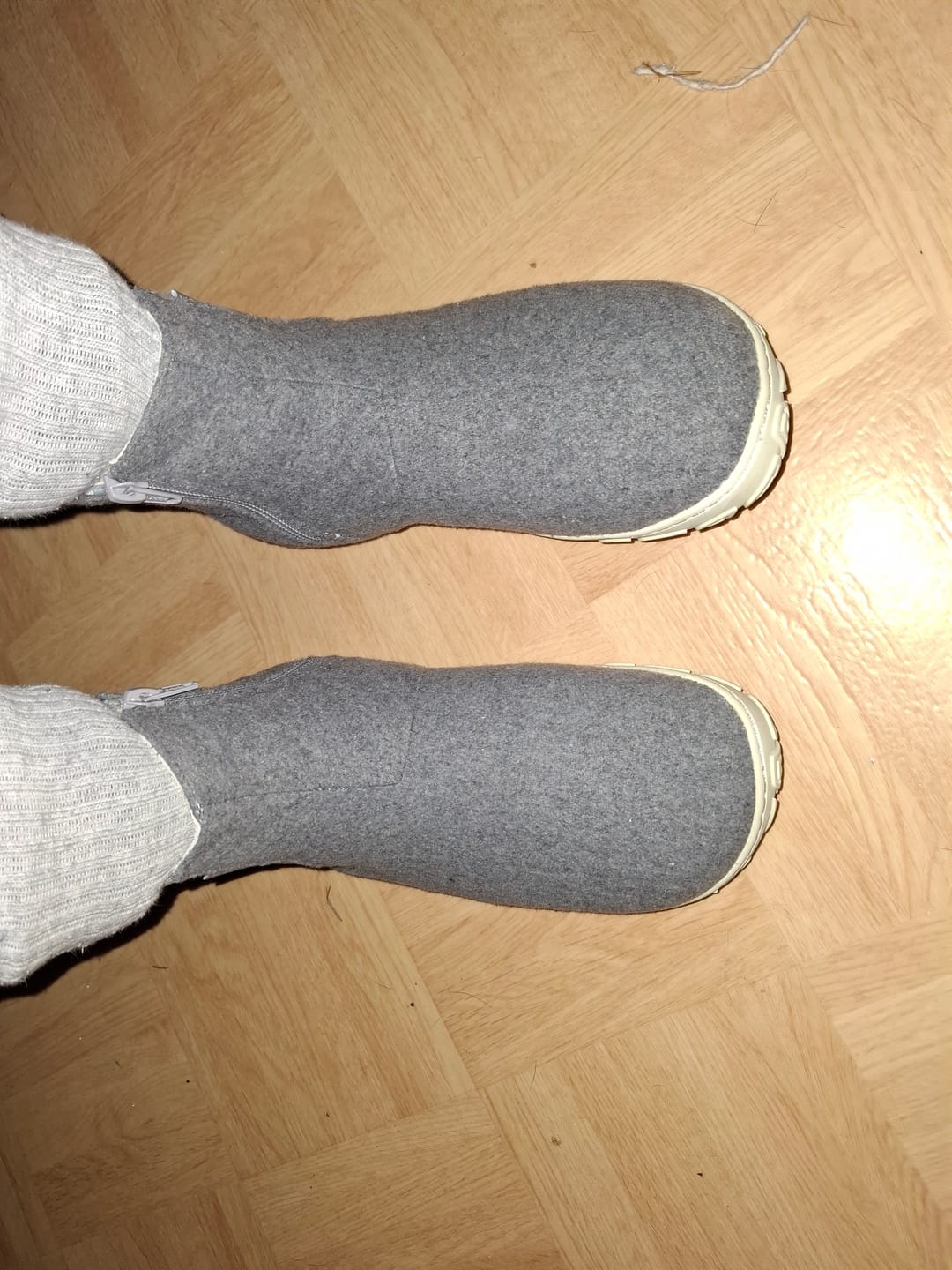 Customer photo review of Vaistoa Sulo | Winter Barefoot Chelsea Boots