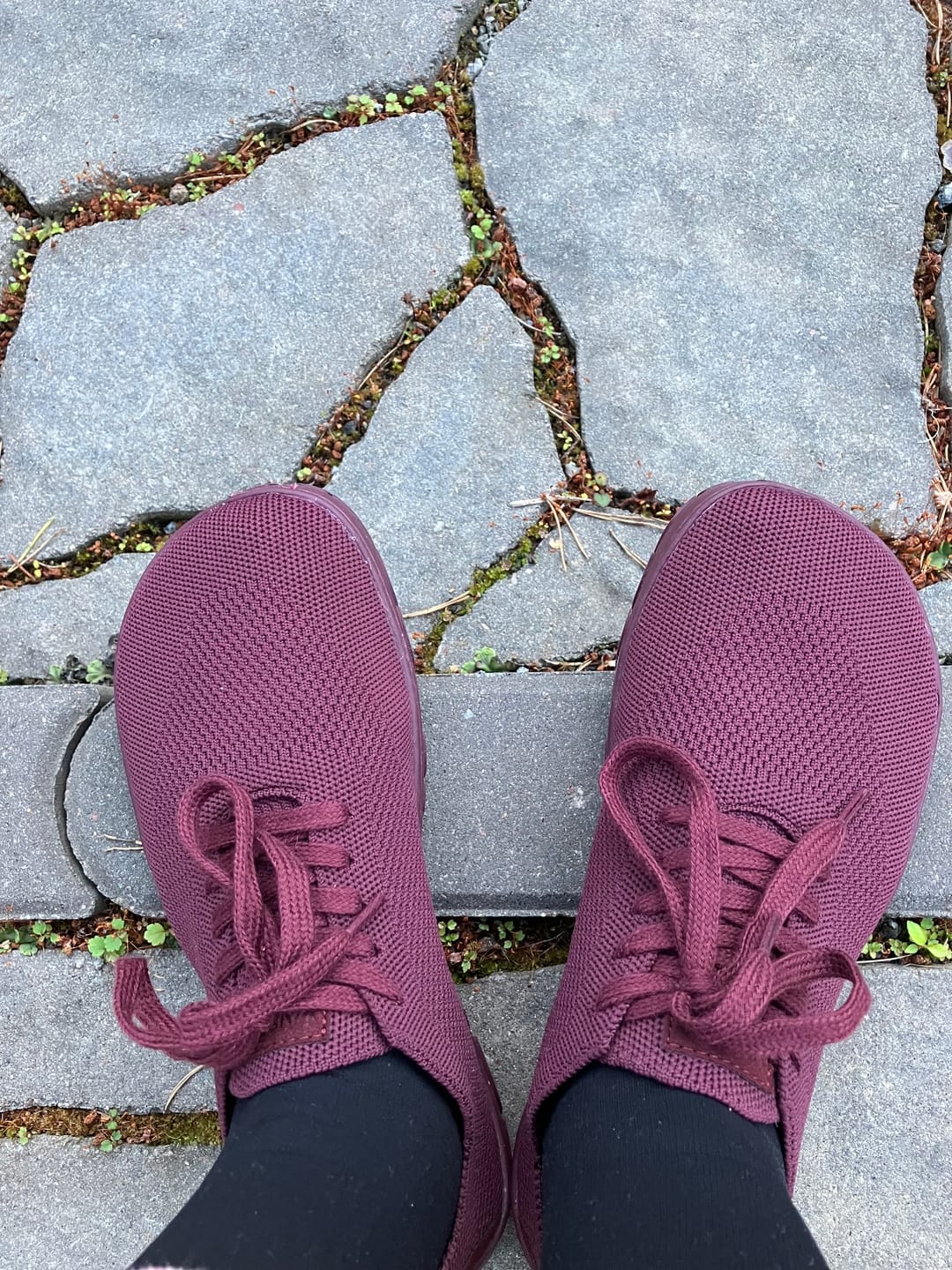 Customer photo review of Vaistoa Iloa | Knitted Barefoot Sneakers