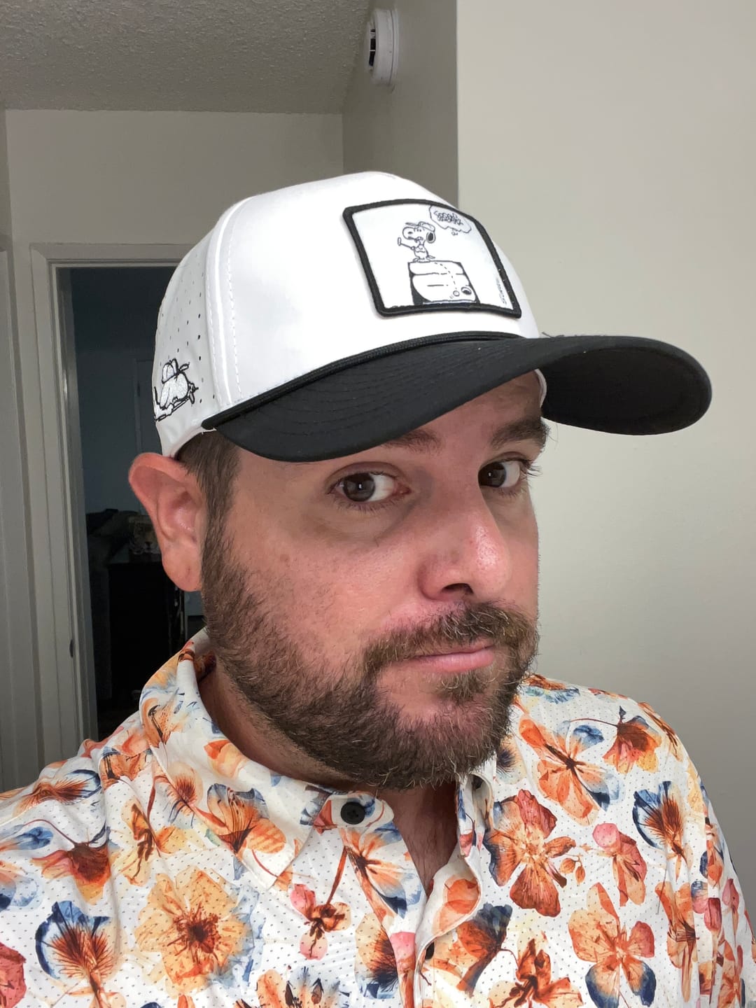 Customer photo review of Peanuts Snoopy 3 Putt Hat