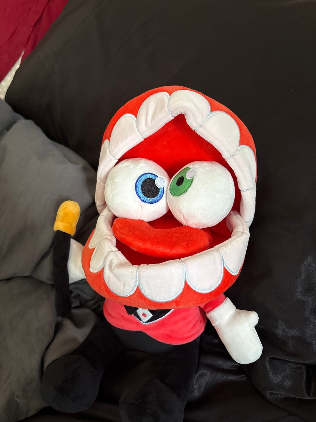 Customer photo review of Caine Plush