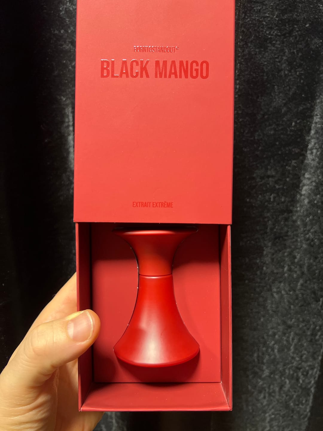 Customer photo review of BORN TO STAND OUT - BLACK MANGO