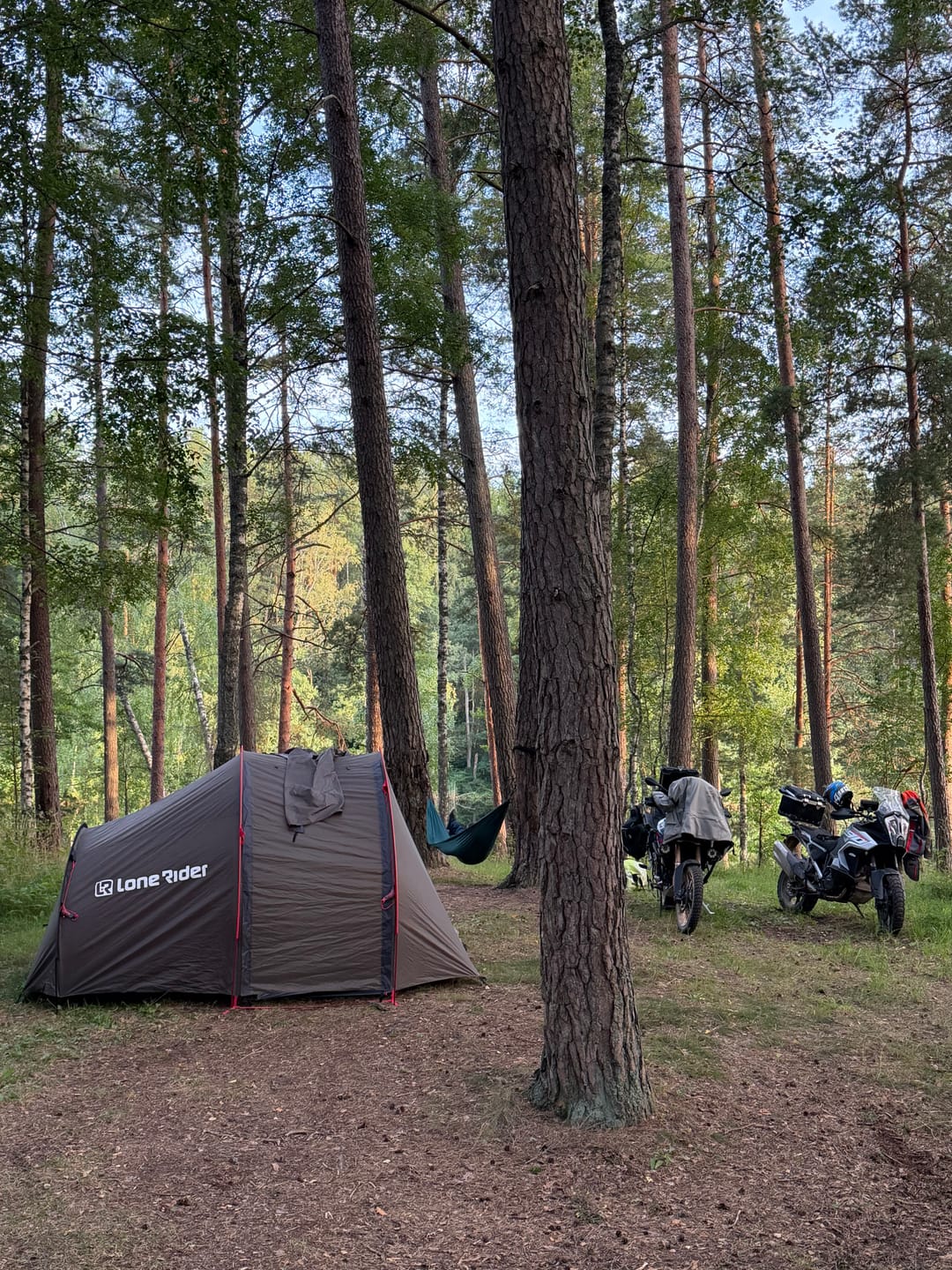 Customer photo review of MotoTent
