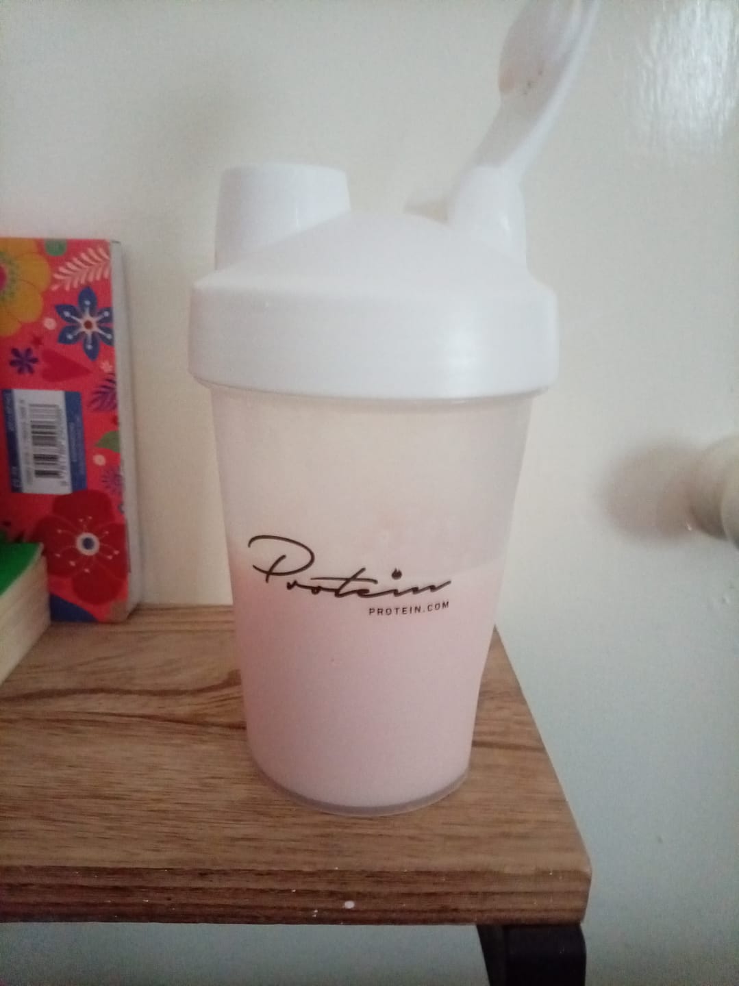 Customer photo review of Free Protein Shaker | 400ML