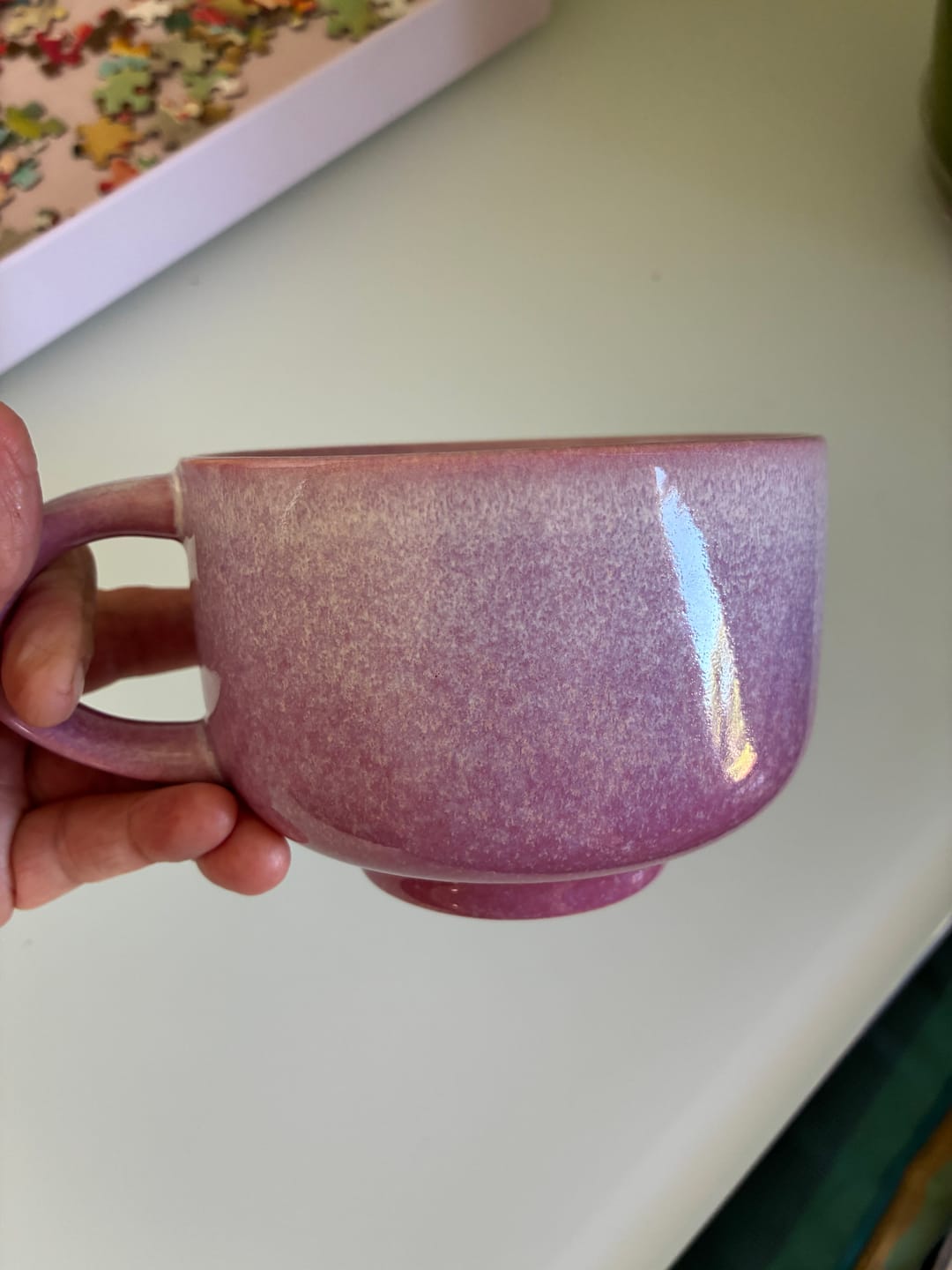 Customer photo review of Astral Bloom Mug 16oz