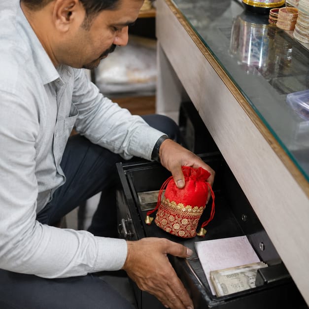 Customer photo review of Laxmi Potli