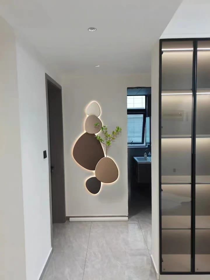 Customer photo review of Ceramic Porch Wall Lamp