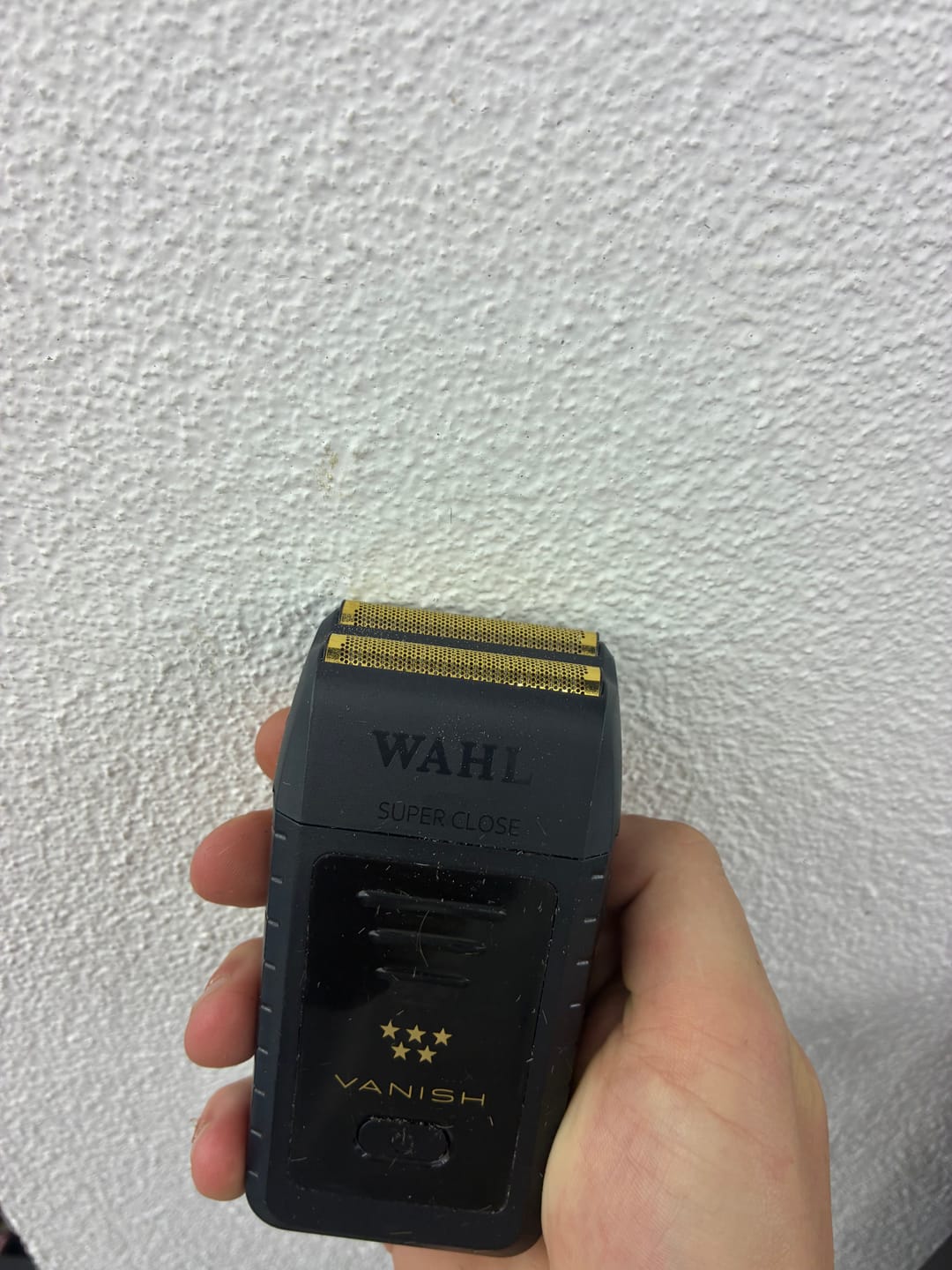 Customer photo review of Wahl Vanish Shaver 5-Star