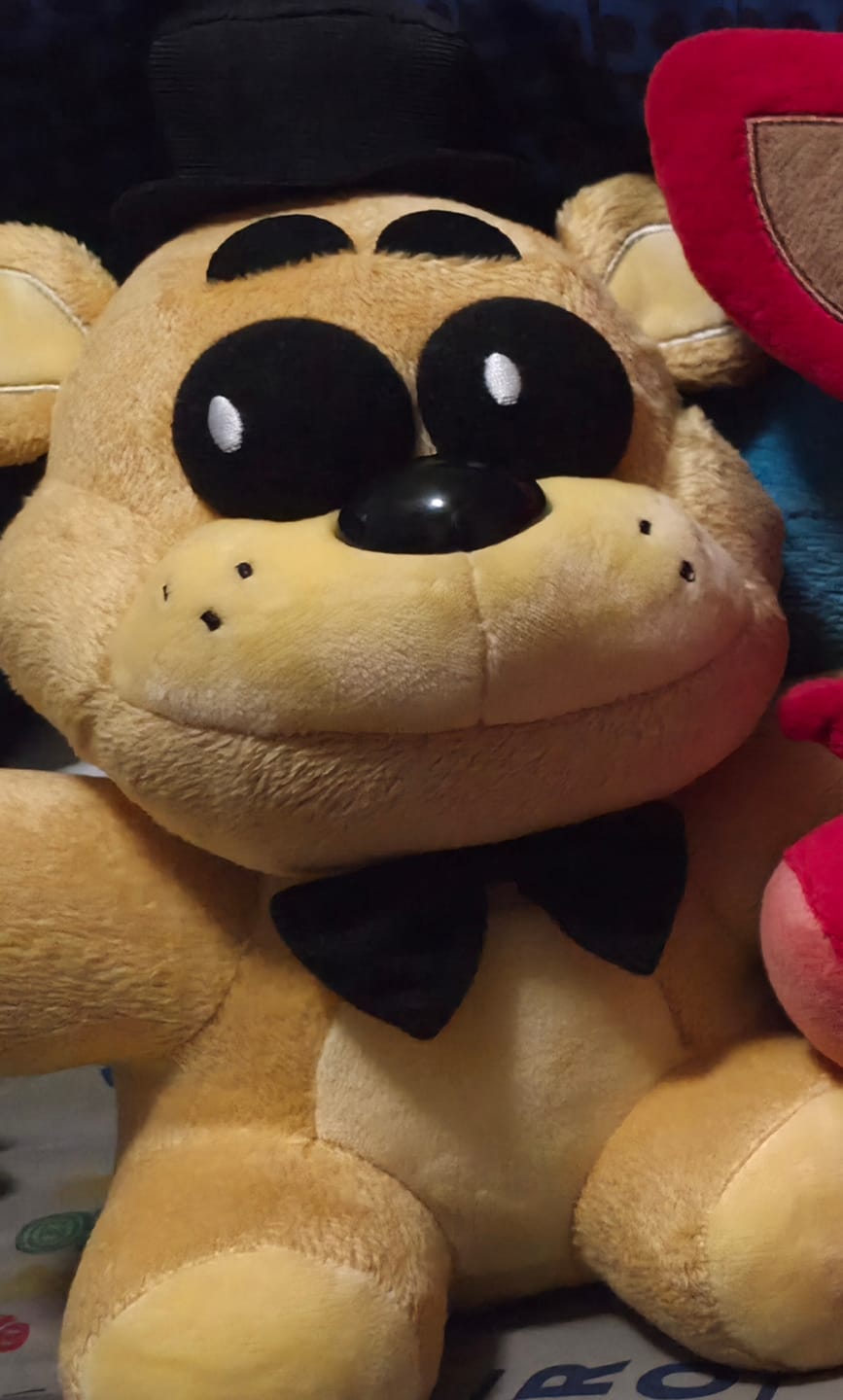 Customer photo review of Five Nights at Freddy's - Golden Freddy Plush