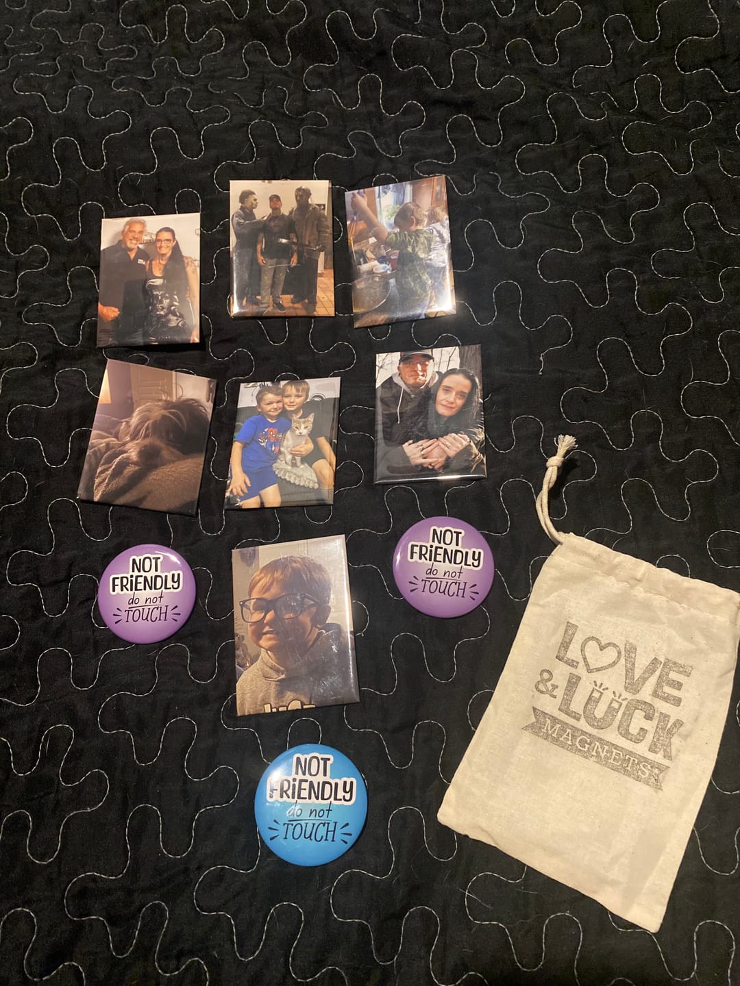 Customer photo review of Custom Photo Magnets Rectangle 2.5x3.5"