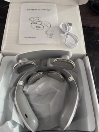 Customer photo review of Dispositivo de Terapia Cervical ZELVA™Pro