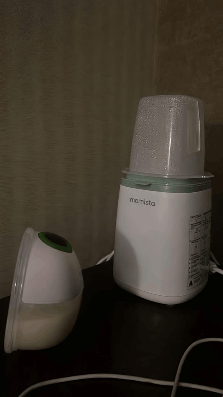 Customer photo review of WarmFlow – Elektrischer Flaschenwärmer 10-in-1
