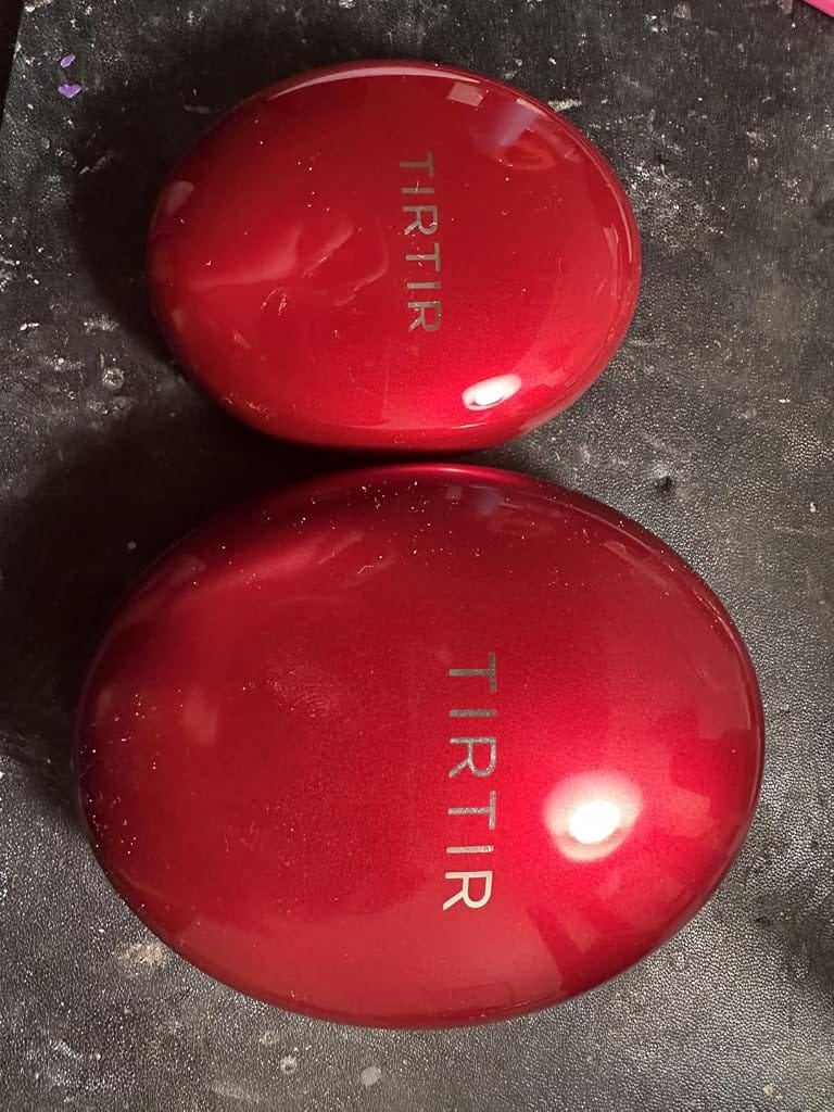 Customer photo review of TirTir Foundation Mask Fit Red Cushion (32 Shades) 0.63oz