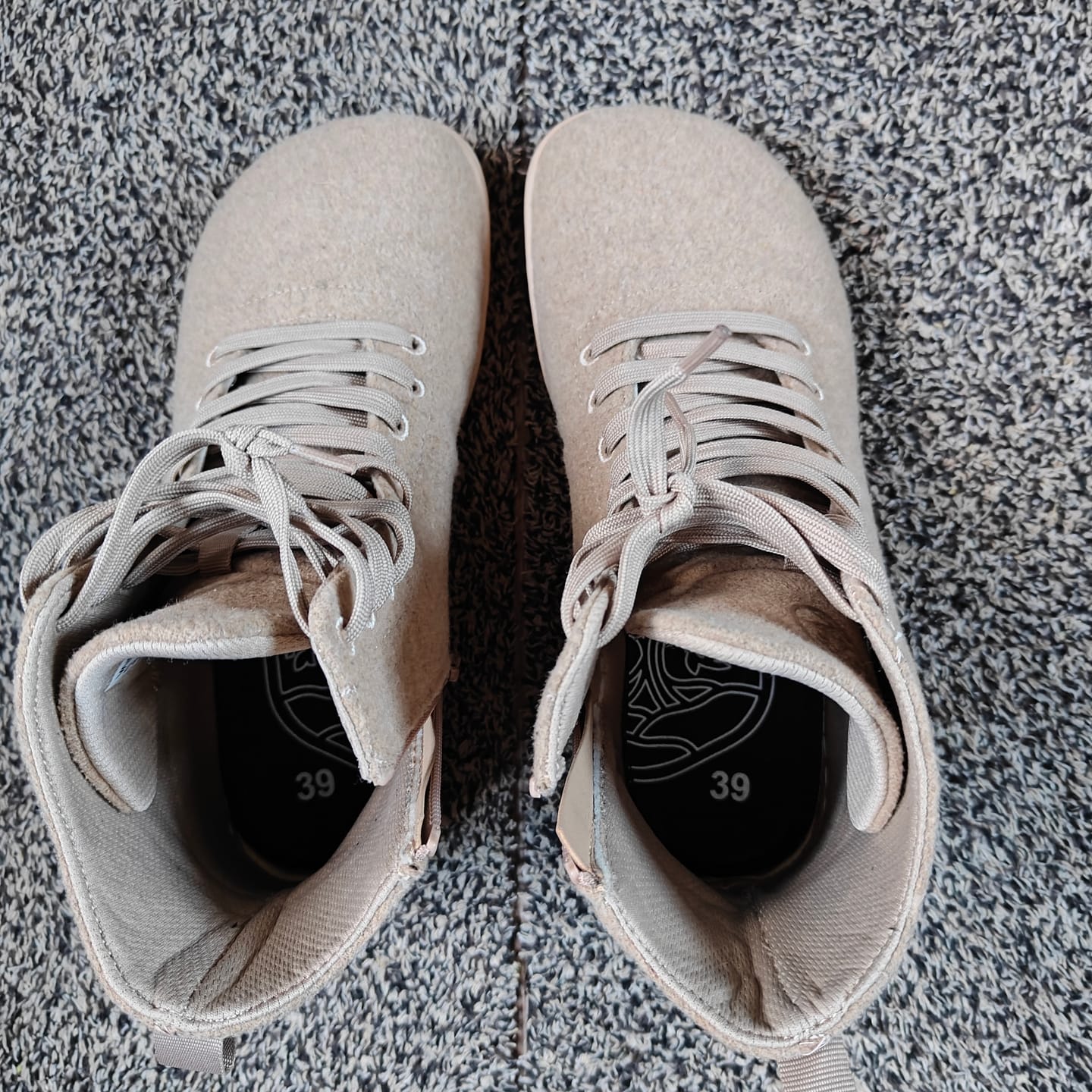 Customer photo review of Vaistoa Barefoot Insoles
