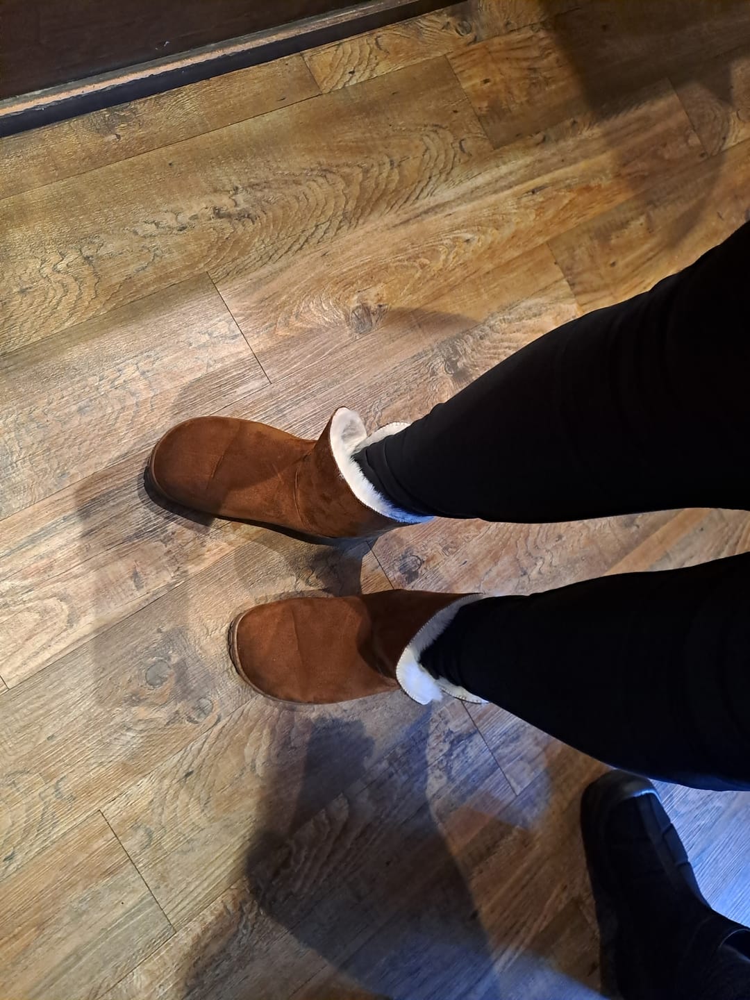 Customer photo review of Vaistoa Huurre | Winter Barefoot Ankle Boots