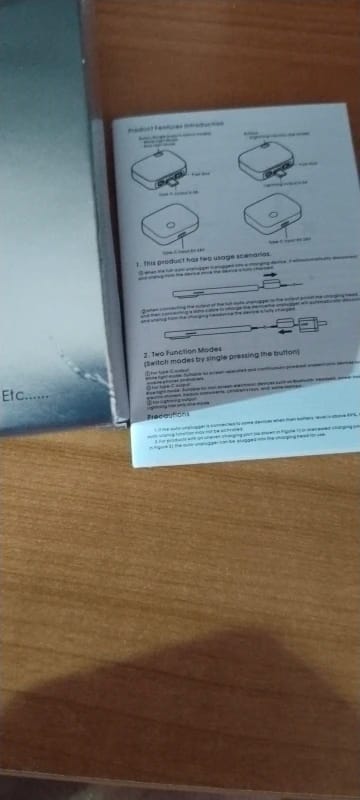 Customer photo review of Safelectronic™ — Cargador con desconexión automática