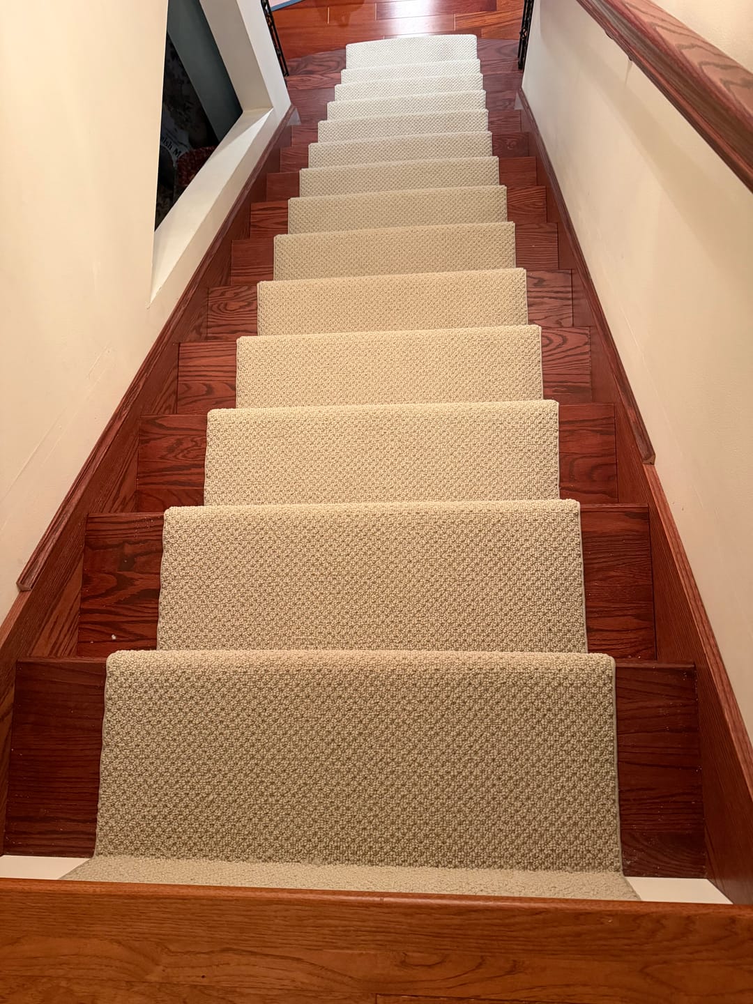 Customer photo review of Pro Stair Runner Pad
