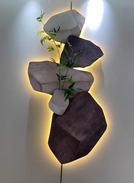 Customer photo review of Healing Porch Mural Lamp