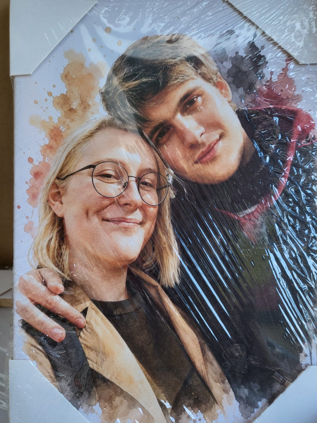 Customer photo review of Euer Foto als Kunstwerk – mit Live-Vorschau, als Poster oder Leinwand