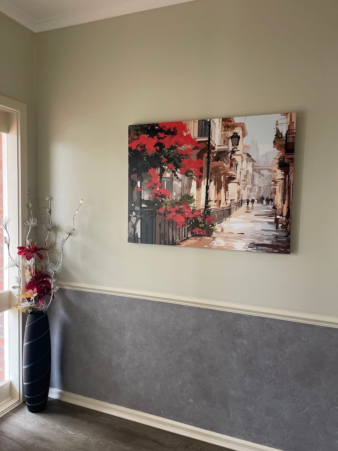 Customer photo review of PEACEFUL VIBRANCE CANVAS