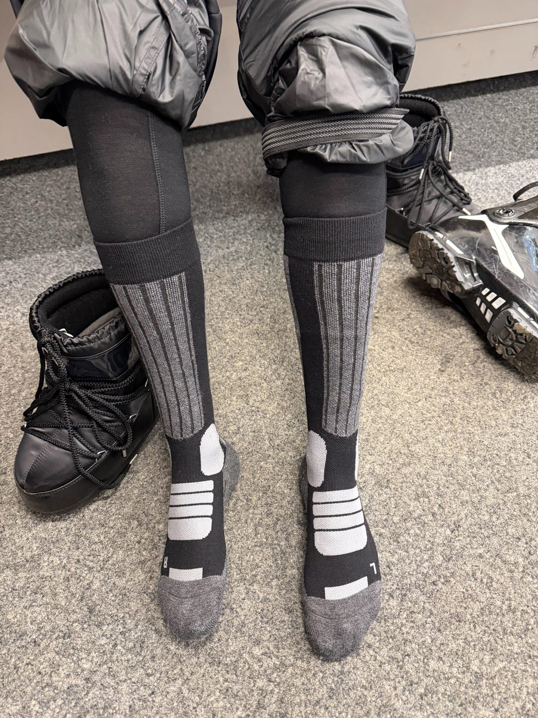 Customer photo review of Skisocken Merino 2 Paar